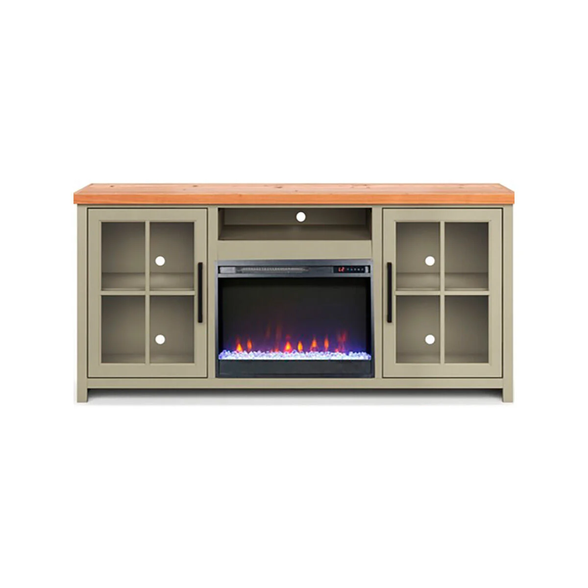 Vineyard 72 Inch Fireplace Console