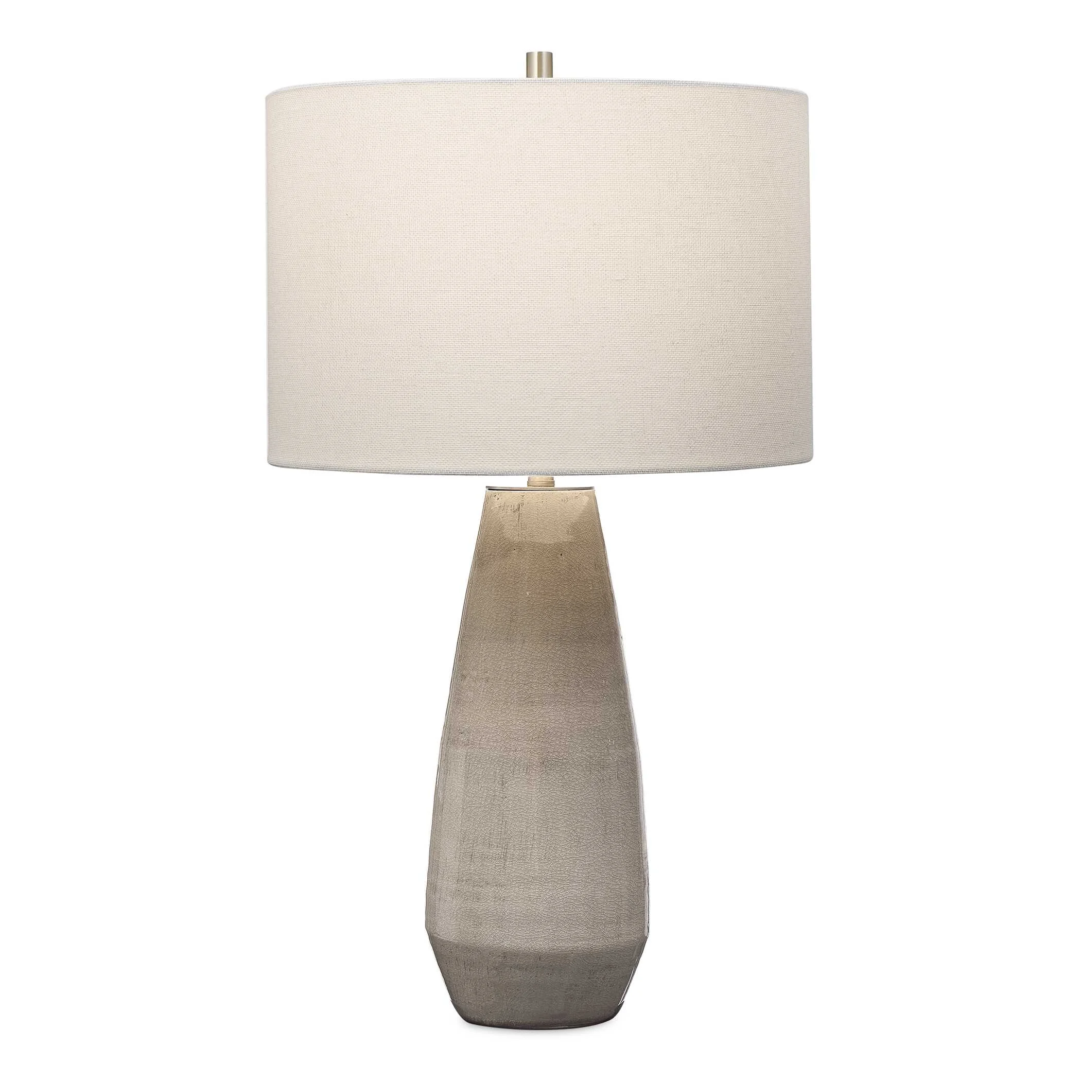 Volterra Taupe-gray Table Lamp