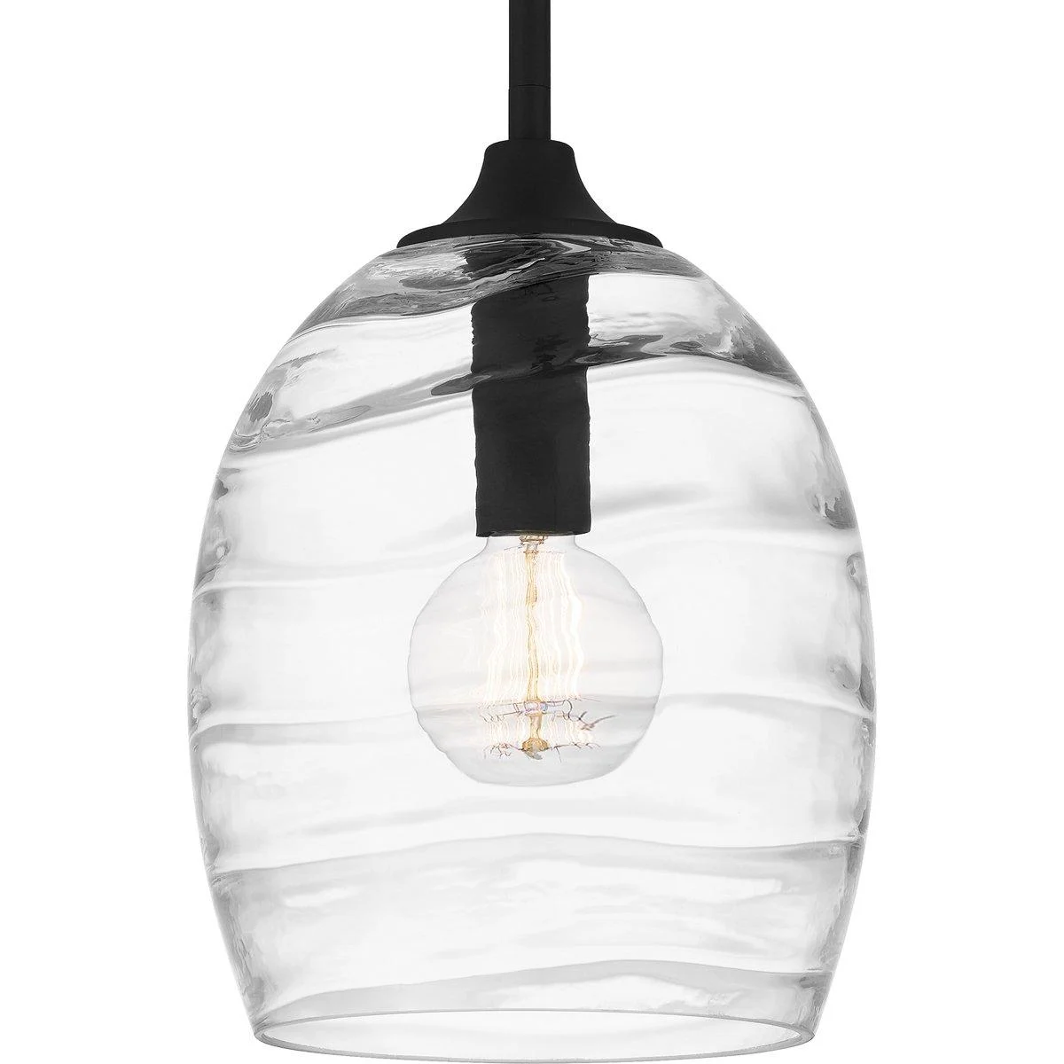 Wavy Glass Pendant