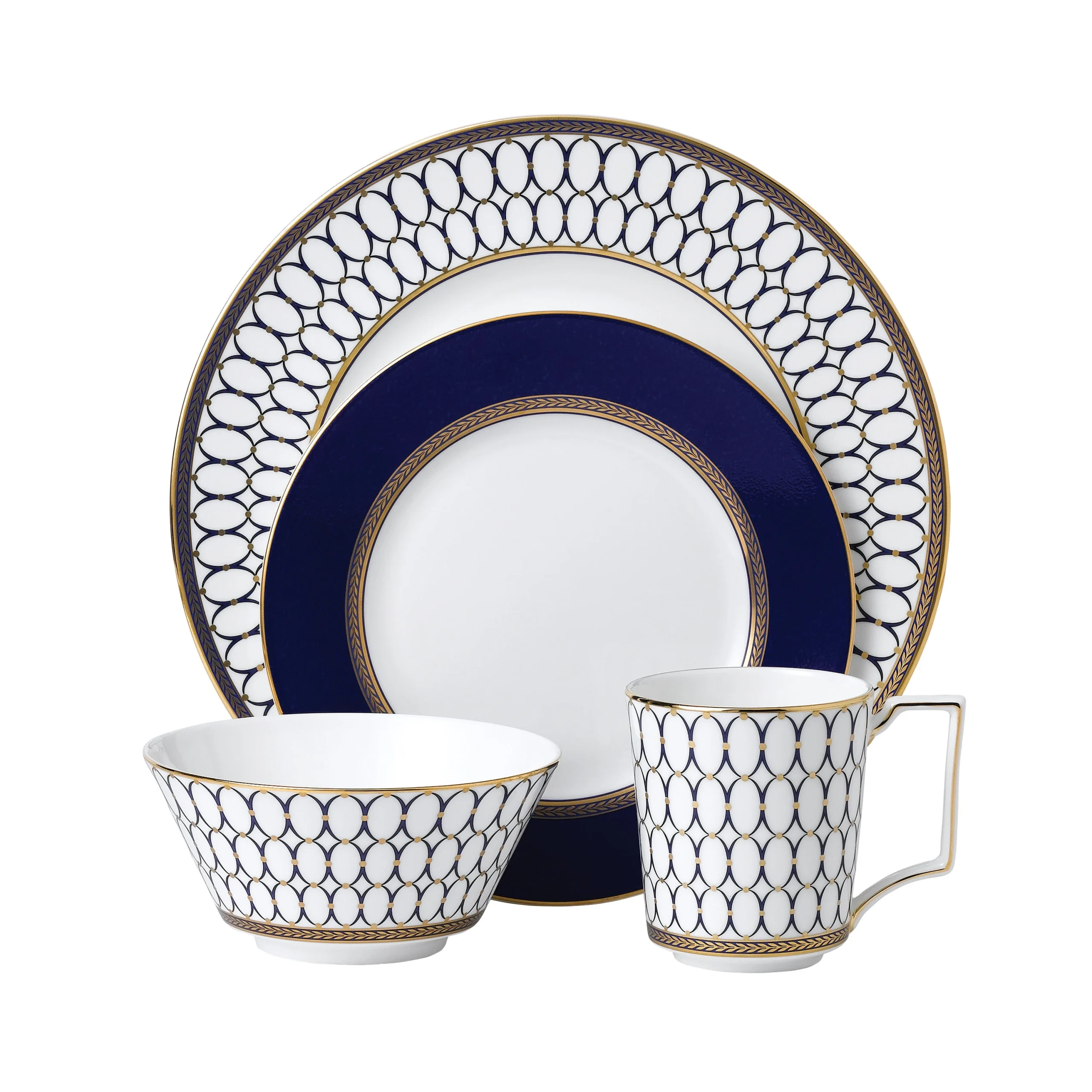 WedgwoodRenaissance Gold 4-Piece Place Setting