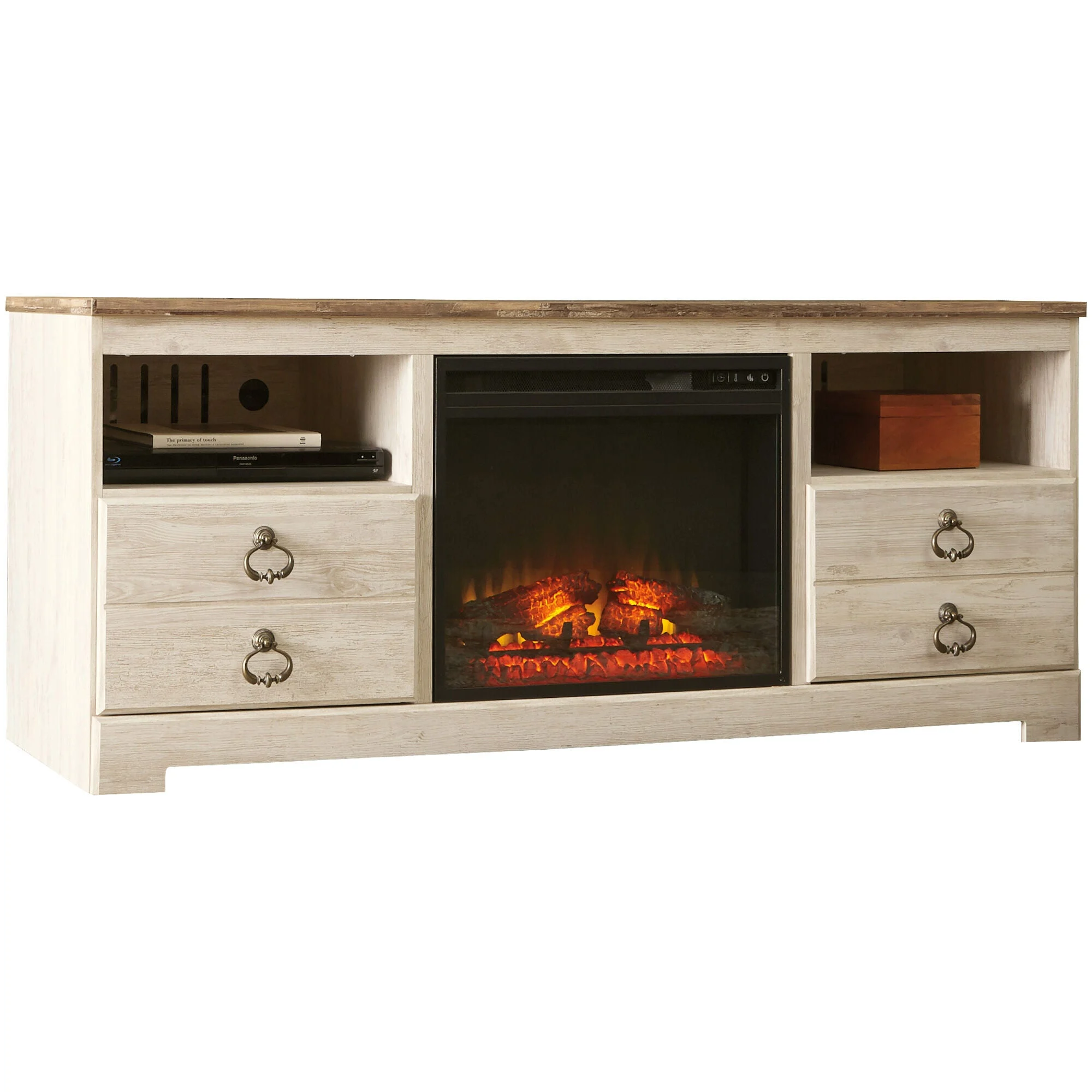 Willowton 64 Inch Fireplace TV Stand