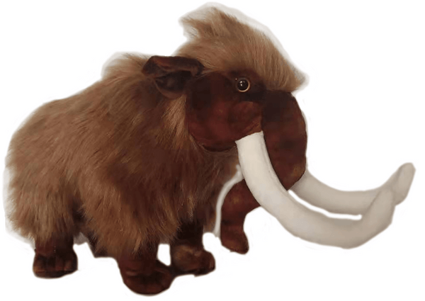 Wooly Mammoth Mastadon Plush 16.5" Stuffed Animal *