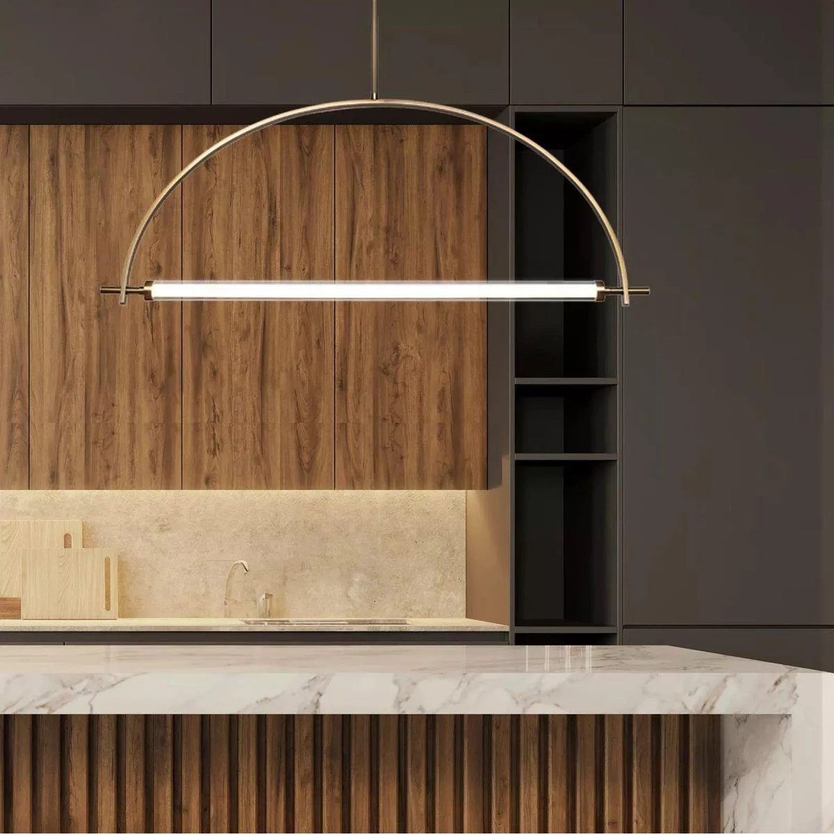 Ylithian LED Linear Chandelier