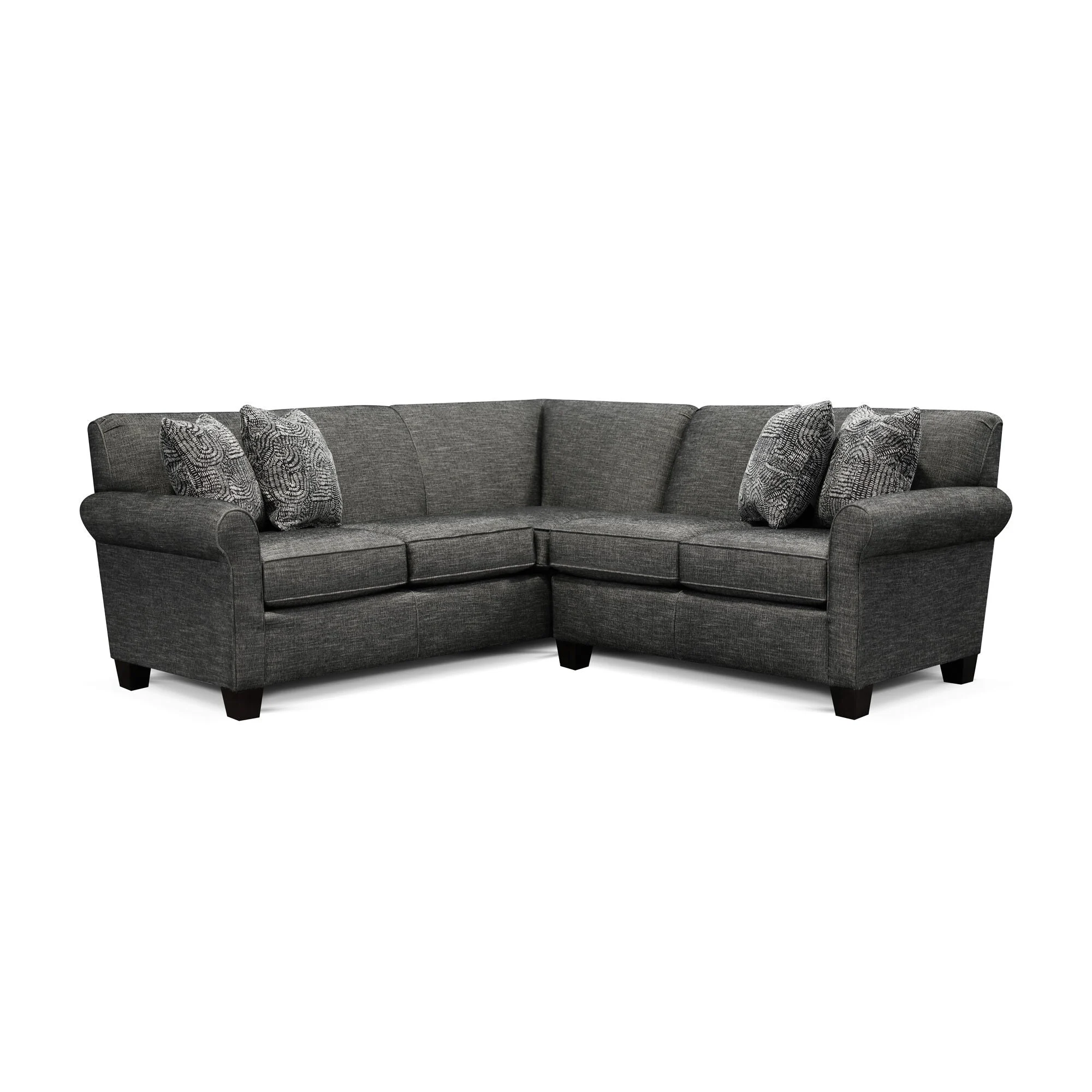 York 2 Piece Right Loveseat Sectional